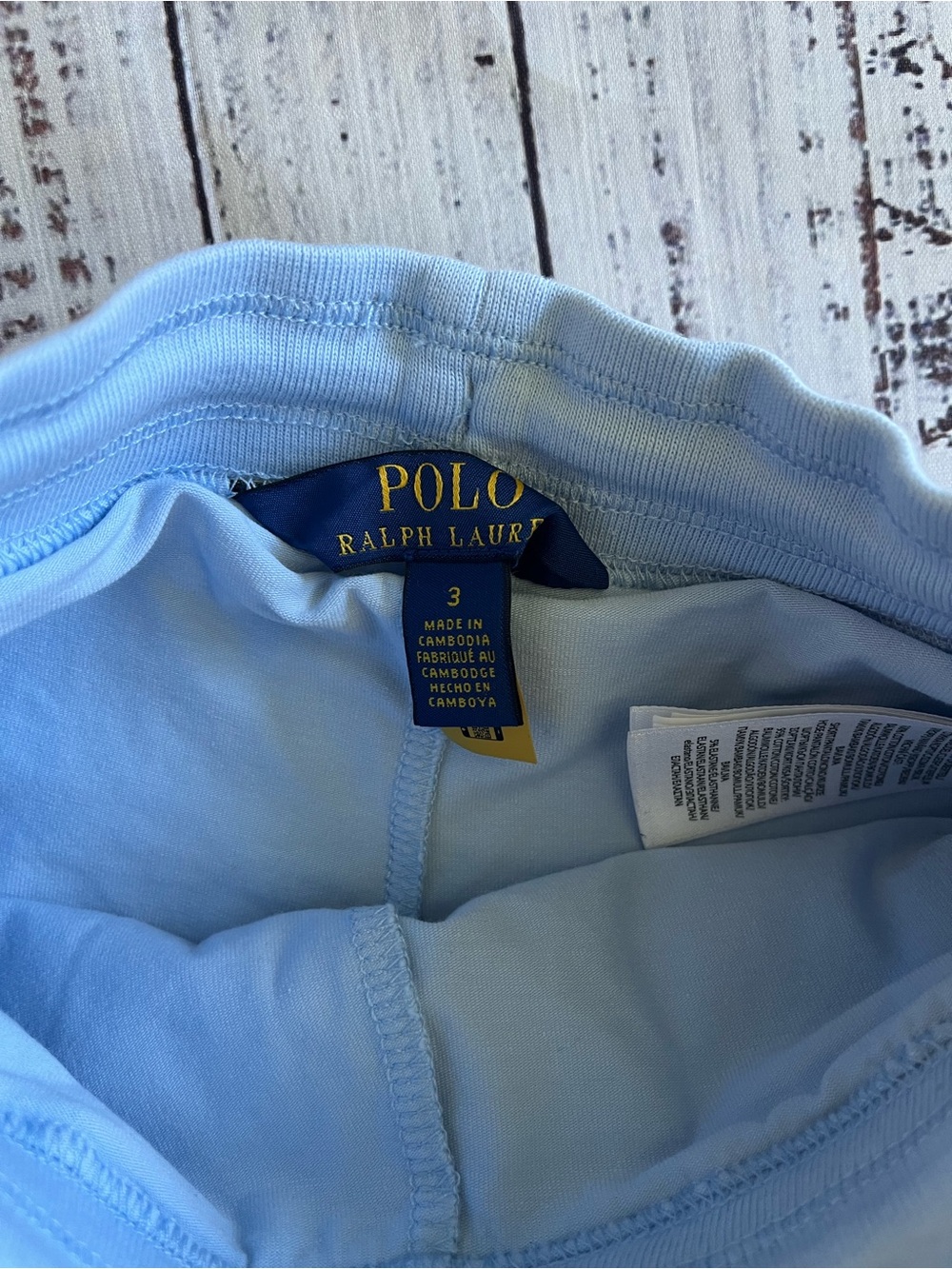 Polo Ralph Lauren Pleated Skort Pony Blue Size 3T NWOT - Picture 6 of 6